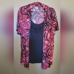 Perseption Women's Tunic Style One Piece Blouse